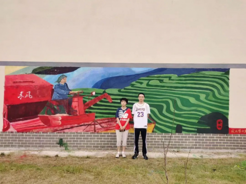 beat365英国官网网站建筑学院开展暑期“三下乡” ，乡村文化墙调研及优化提升设计活动