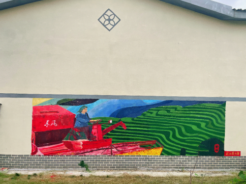 beat365英国官网网站建筑学院开展暑期“三下乡” ，乡村文化墙调研及优化提升设计活动