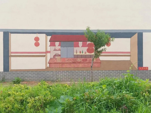 beat365英国官网网站建筑学院开展暑期“三下乡” ，乡村文化墙调研及优化提升设计活动