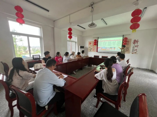 beat365英国官网网站建筑学院开展暑期“三下乡” ，乡村文化墙调研及优化提升设计活动